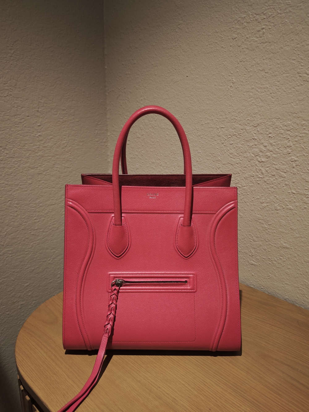 CELINE Leather Tote Bag